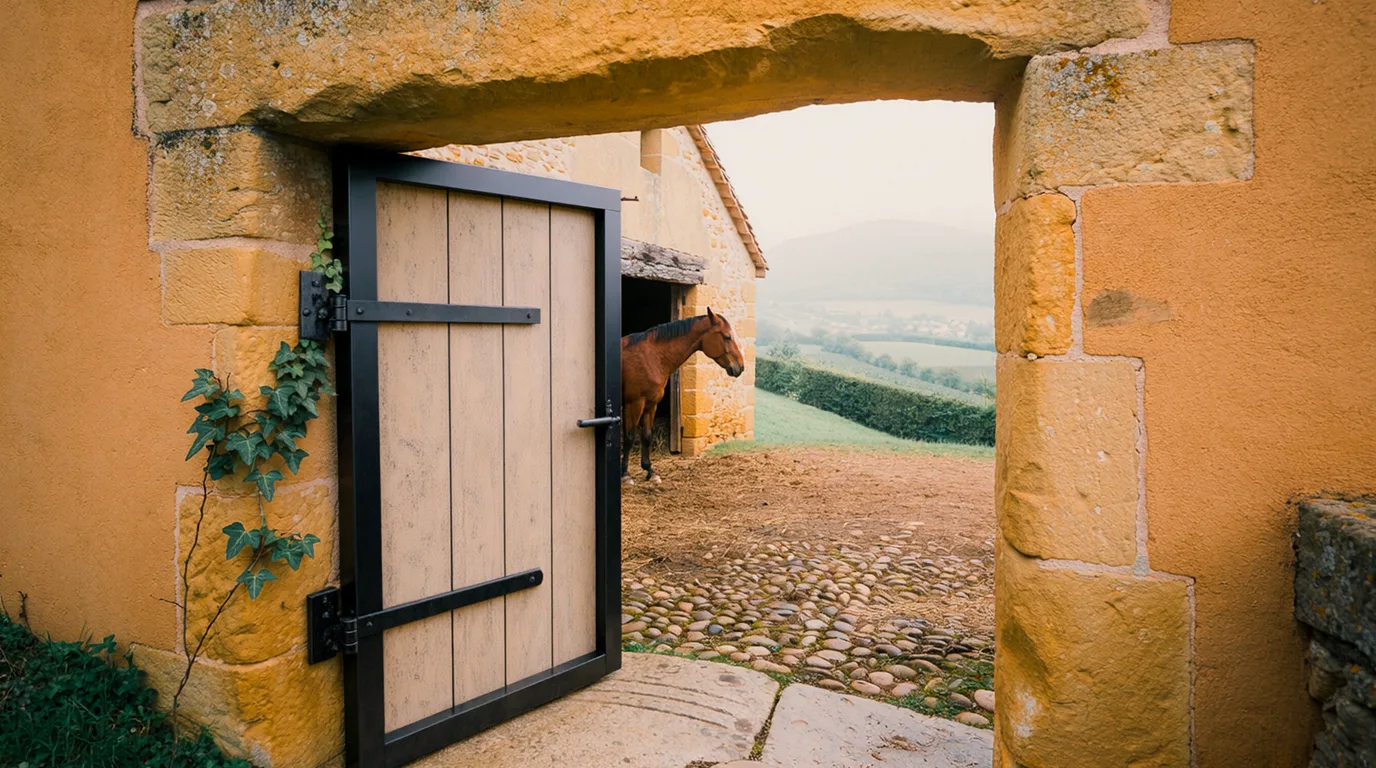 Entrée, Centre hippique de Saint-Bardoux, centre équestre à Saint-Bardoux