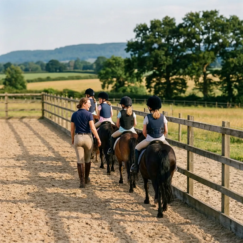 Cours de poney à Saint-Bardoux, Drôme